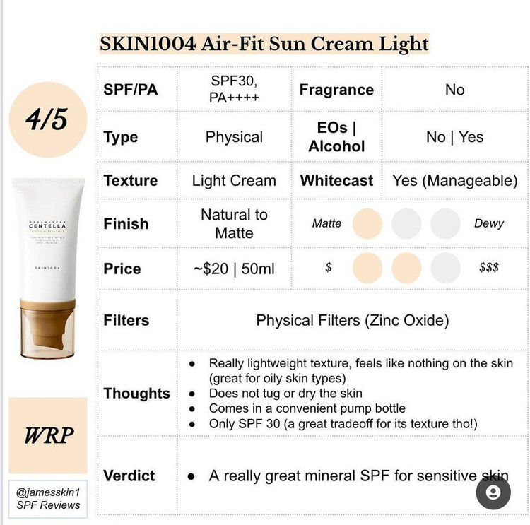 ضدآفتاب فیزیکی برند skin1004